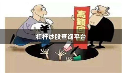 杠杆炒股查询平台