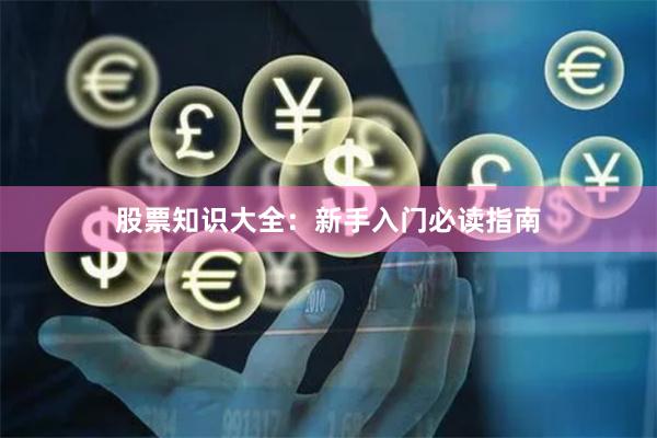 股票知识大全：新手入门必读指南